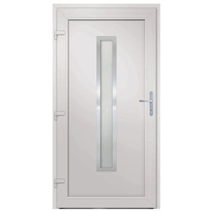 Porta Ingresso Bianca 98x208 cm in PVC 3187888