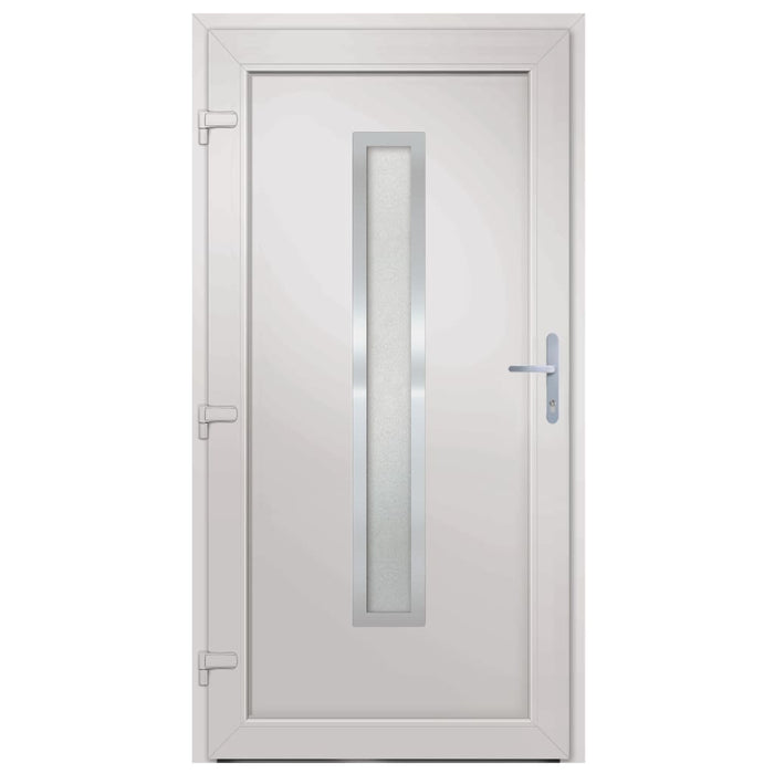 Porta Ingresso Bianca 98x208 cm in PVC 3187888