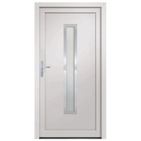 Porta Ingresso Bianca 108x208 cm in PVC 3187890