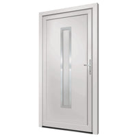 Porta Ingresso Bianca 98x190 cm in PVC 3187892