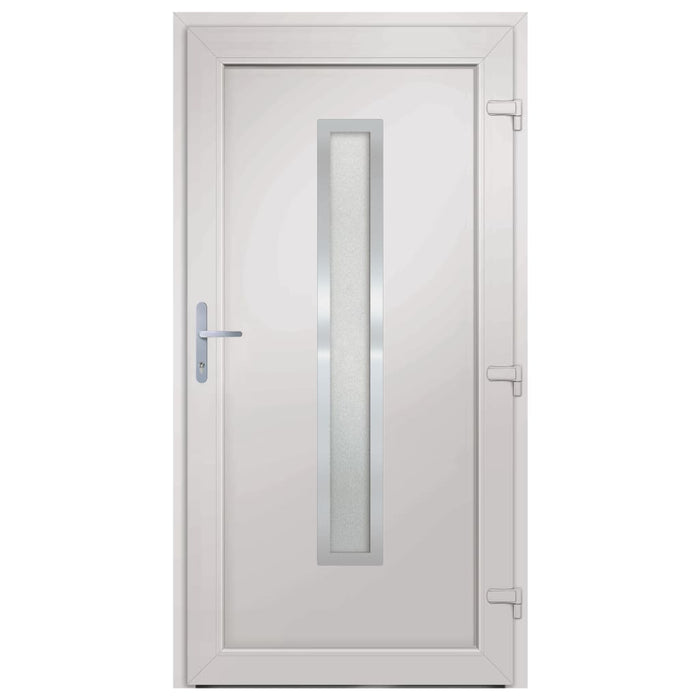 Porta Ingresso Bianca 98x190 cm in PVC 3187892