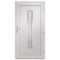 Porta Ingresso Bianca 98x200 cm in PVC 3187893