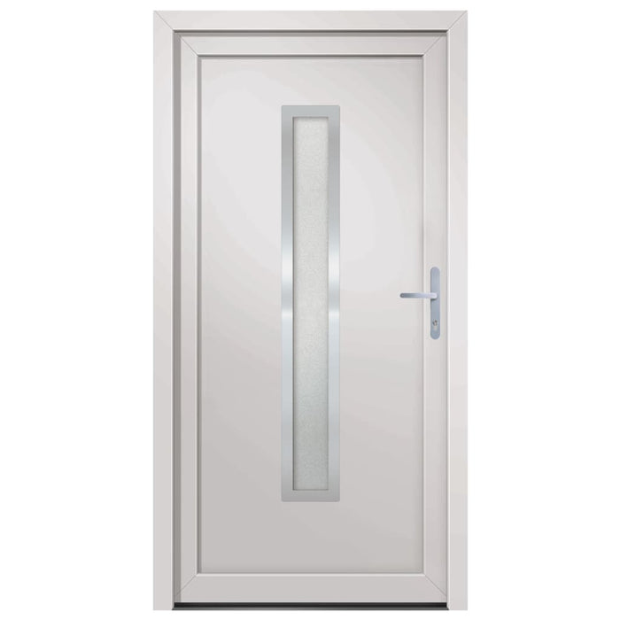 Porta Ingresso Bianca 98x208 cm in PVC 3187894