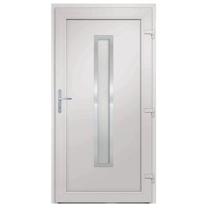 Porta Ingresso Bianca 98x208 cm in PVC 3187894