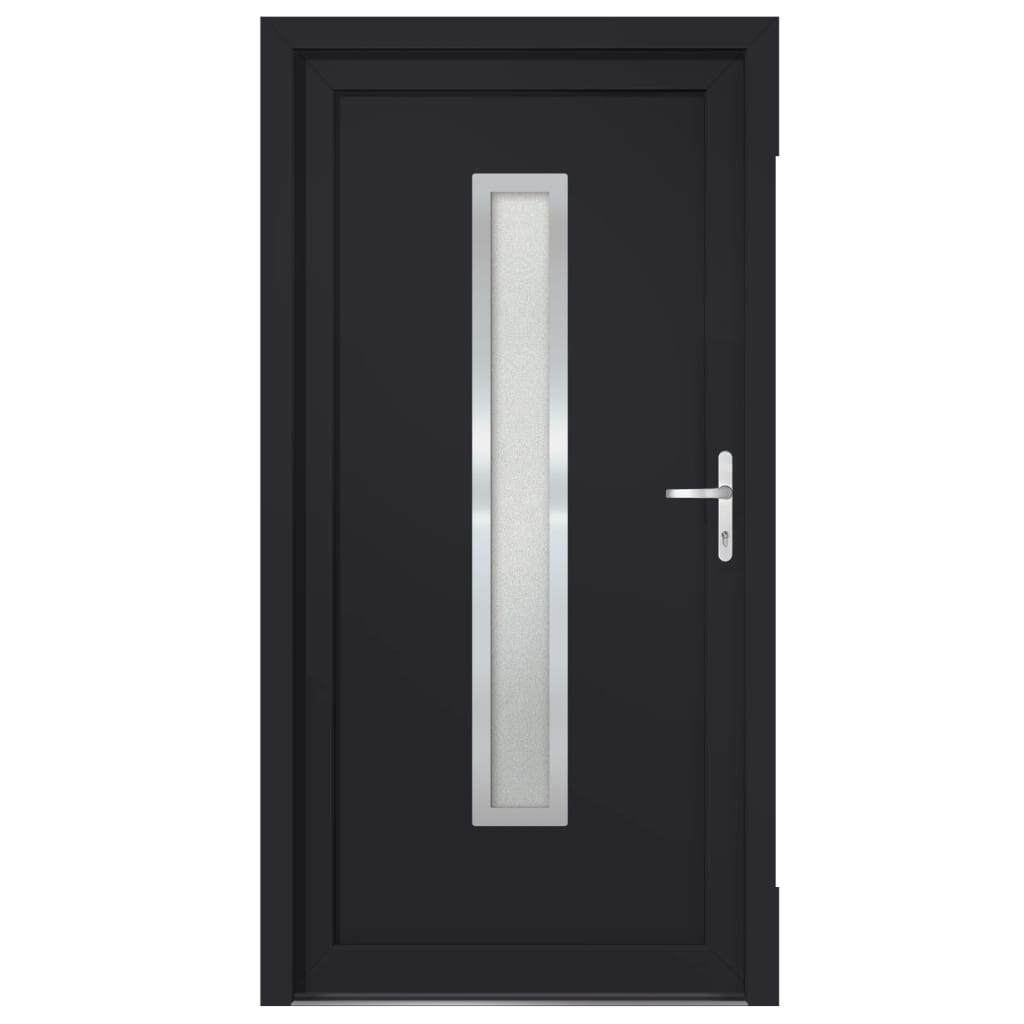 Porta Ingresso Antracite 108x208 cm in PVCcod mxl 70061