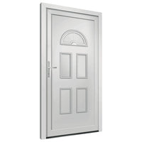 Porta Ingresso Bianca 88x190 cm in PVC 3187909