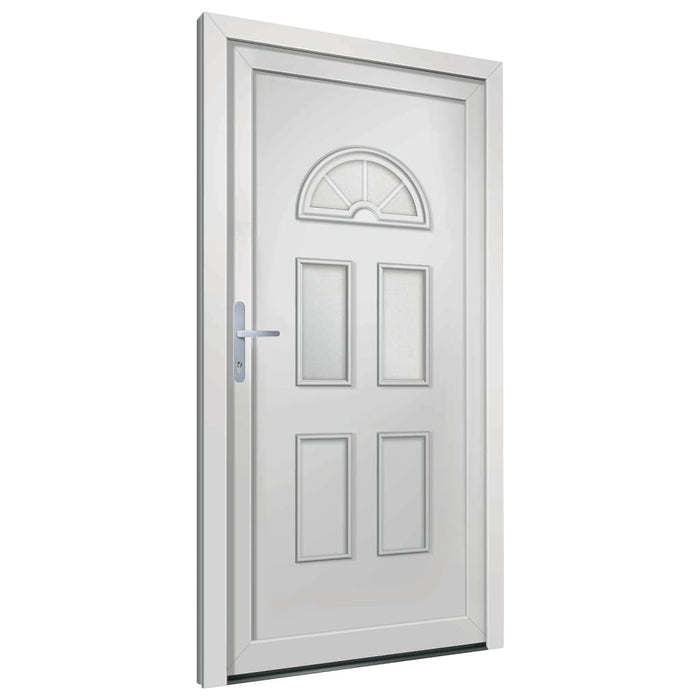 Porta Ingresso Bianca 98x208 cm in PVC 3187913
