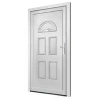 Porta Ingresso Bianca 98x198 cm in PVC 3187916