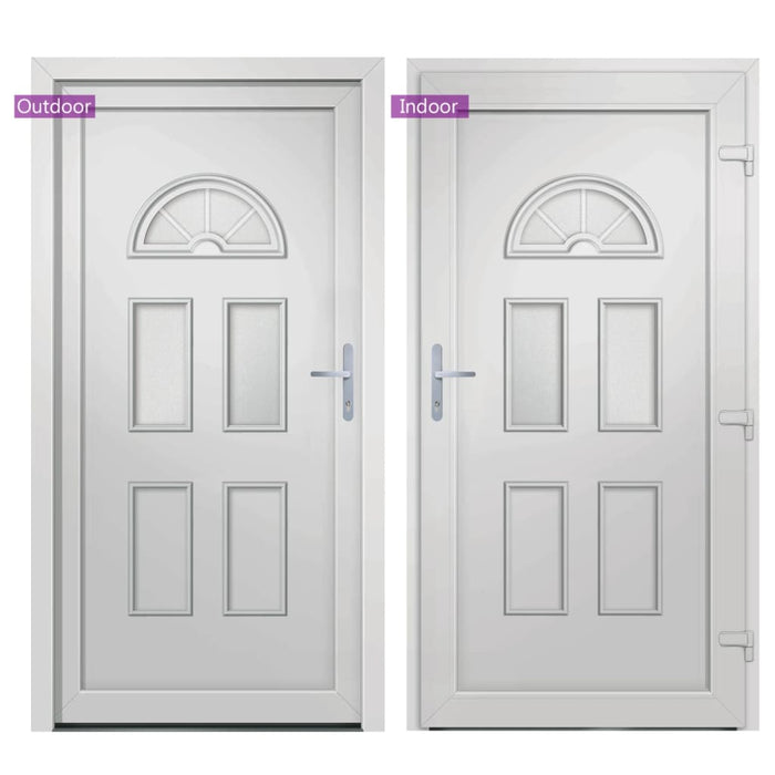 Porta Ingresso Bianca 98x208 cm in PVC 3187919