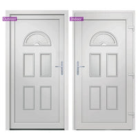 Porta Ingresso Bianca 98x208 cm in PVC