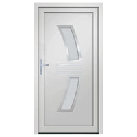 Porta Ingresso Bianca 88x200 cm in PVC 3187921