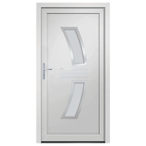 Porta Ingresso Bianca 88x200 cm in PVC 3187921