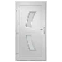 Porta Ingresso Bianca 98x200 cm in PVC 3187922