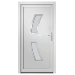 Porta Ingresso Bianca 98x200 cm in PVC 3187927
