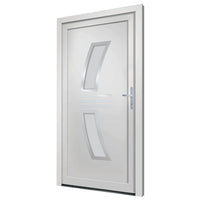 Porta Ingresso Bianca 98x200 cm in PVC 3187927
