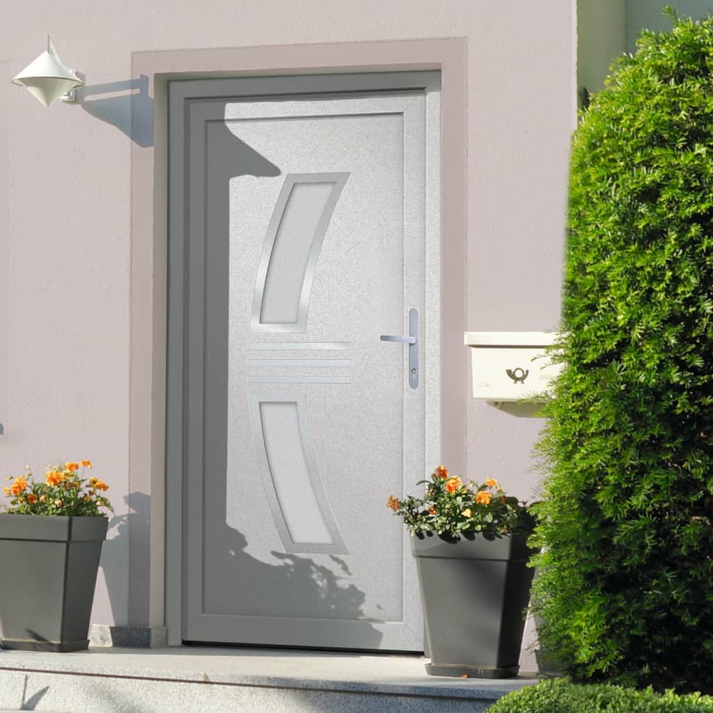 Porta Ingresso Bianca 98x208 cm in PVC 3187928