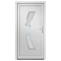Porta Ingresso Bianca 108x208 cm in PVC 3187930