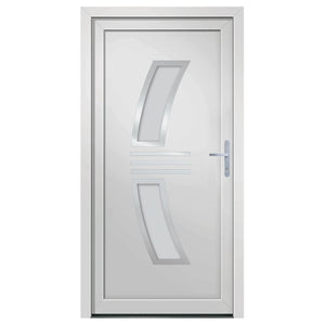 Porta Ingresso Bianca 108x208 cm in PVC 3187930