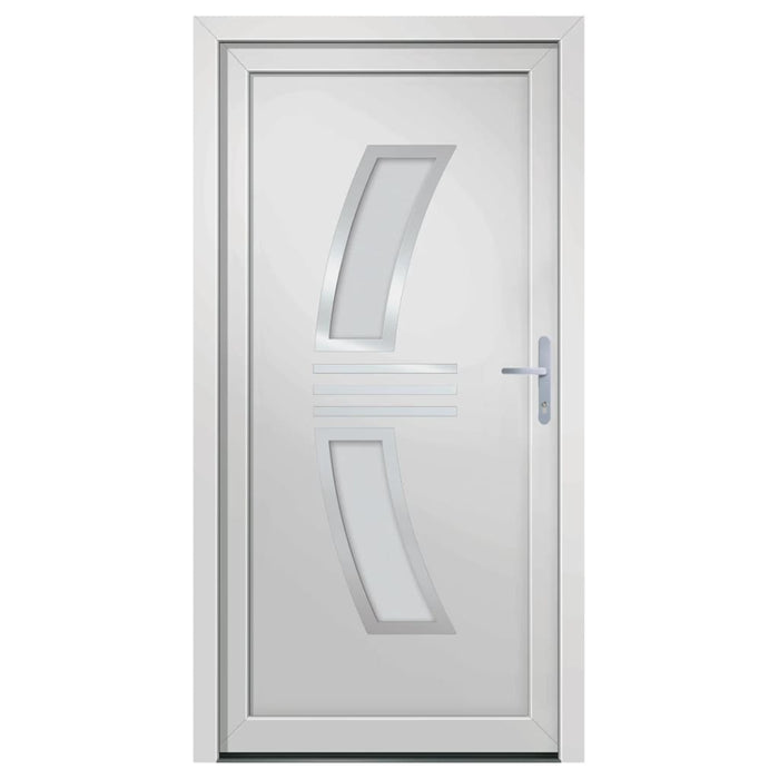 Porta Ingresso Bianca 108x208 cm in PVC 3187930