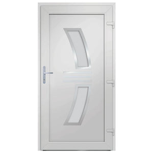 Porta Ingresso Antracite 88x200 cm in PVC 3187936