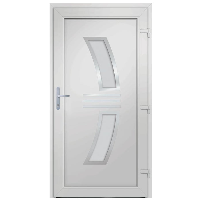 Porta Ingresso Antracite 88x200 cm in PVC 3187936