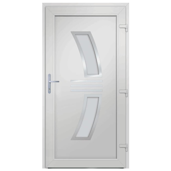 Porta Ingresso Antracite 98x208 cm in PVC 3187938
