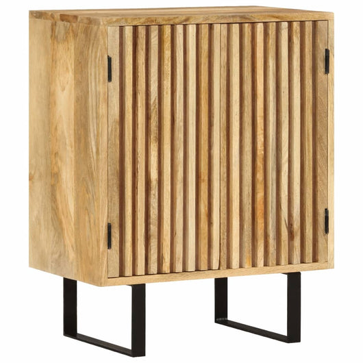 Credenza con 2 Ante 55x35x70 cm in Legno Massello di Mangocod mxl 102256