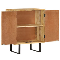 Credenza con 2 Ante 55x35x70 cm in Legno Massello di Mangocod mxl 102256