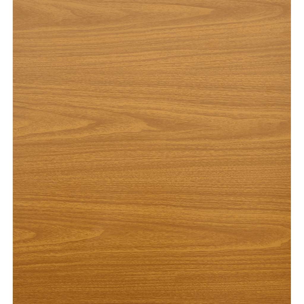 Capannone Tetto Esteso Marrone Chiaro-Casetta da Giardino 277x107x181cm Acciaio