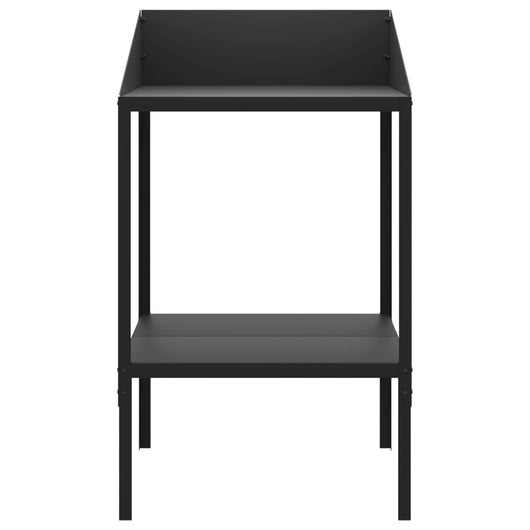 Supporto per fiori 565 x 545 x 100 cm in acciaio zincato antracite 02_0045163