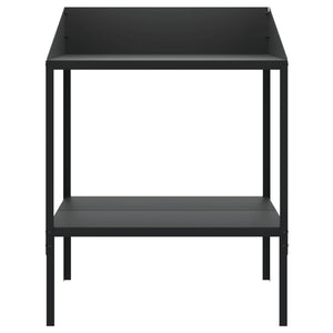 Supporto per Piante Antracite 75,5x54,5x100 cm Acciaio Zincato 364535