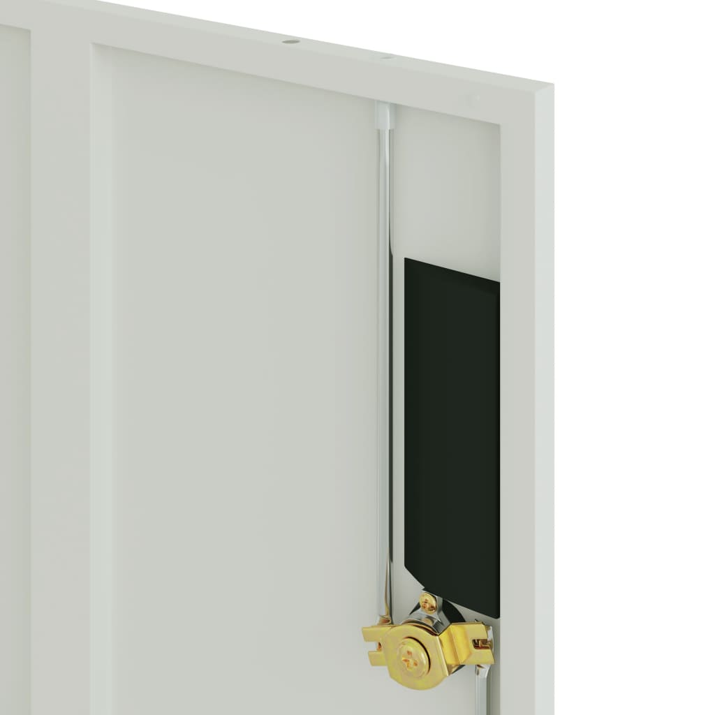 Armadio Classificatore Grigio Chiaro 90x40x40 cm in Acciaio 339717