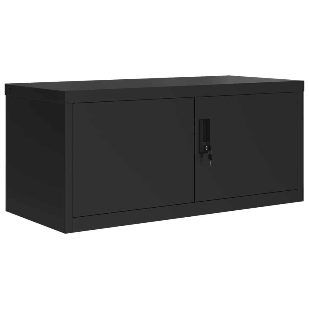 Armadio Classificatore Nero 90x40x40 cm in Acciaiocod mxl 70569