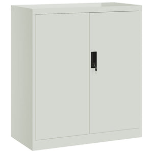 Armadio Classificatore Grigio Chiaro 79x40x90 cm in Acciaiocod mxl 105691