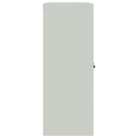 Armadio Classificatore Grigio Chiaro 90x40x105 cm in Acciaio