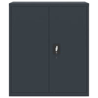 Armadio Classificatore Antracite 90x40x105 cm in Acciaiocod mxl 77887