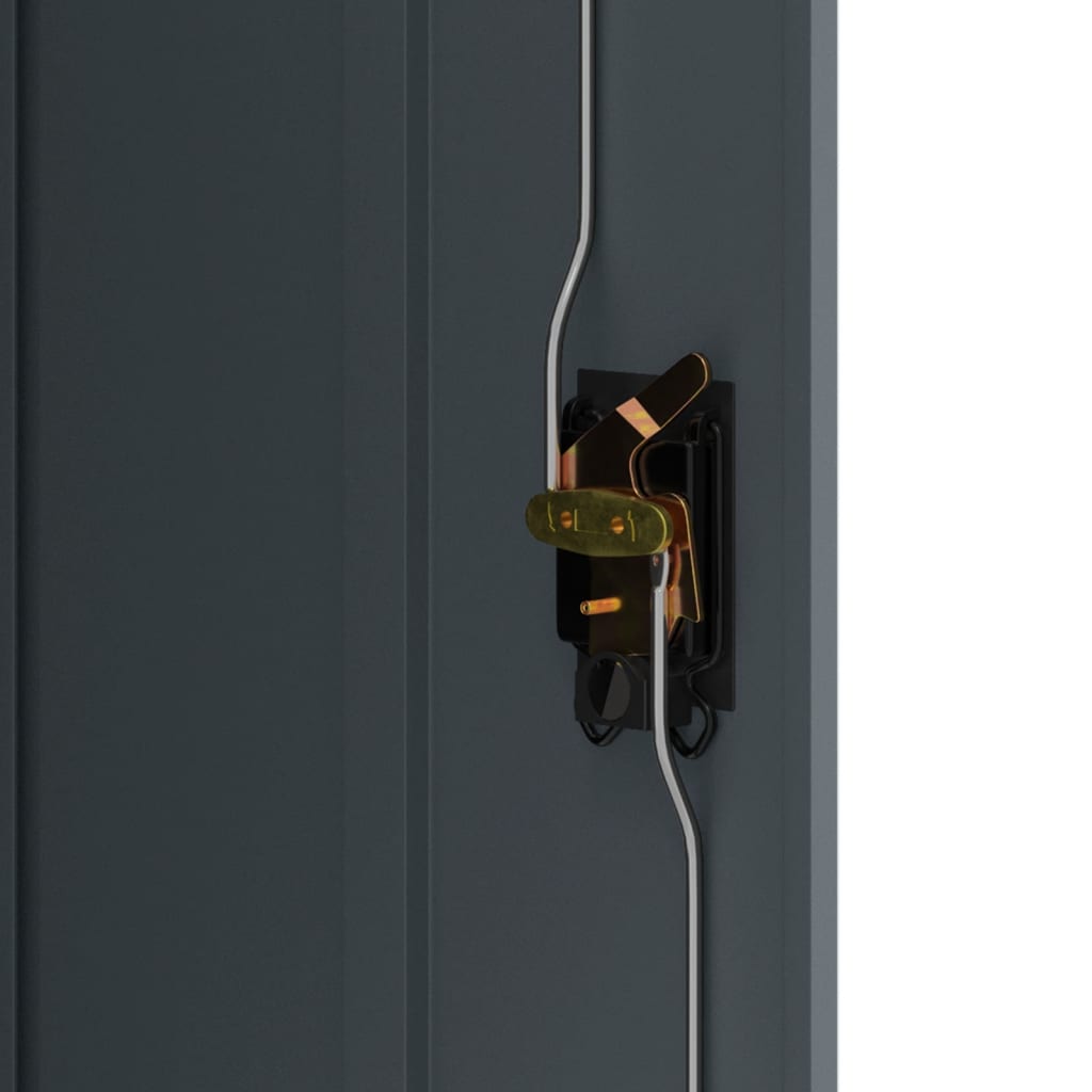 Armadio Classificatore Antracite 90x40x105 cm in Acciaio 339739