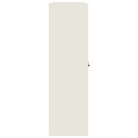 Armadio Classificatore Bianco 90x40x140 cm in Acciaio 339744