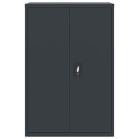 Armadio Classificatore Antracite 90x40x140 cm in Acciaio 339747