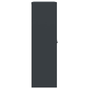 Armadio Classificatore Antracite 90x40x140 cm in Acciaio 339747
