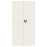 Armadio Classificatore Bianco 90x40x180 cm in Acciaio 339752
