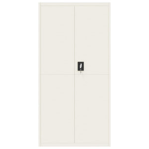 Armadio Classificatore Bianco 90x40x180 cm in Acciaio 339752