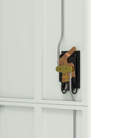 Armadio Classificatore Grigio Chiaro 90x40x180 cm in Acciaio 339753