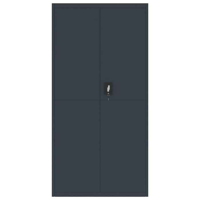 Armadio Classificatore Antracite 90x40x180 cm in Acciaiocod mxl 128013
