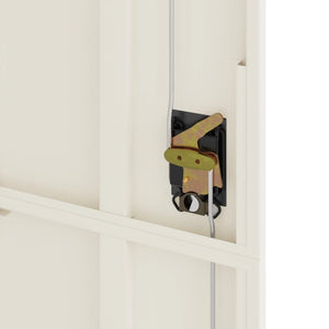 Armadio Classificatore Bianco 90x40x200 cm in Acciaio 339760