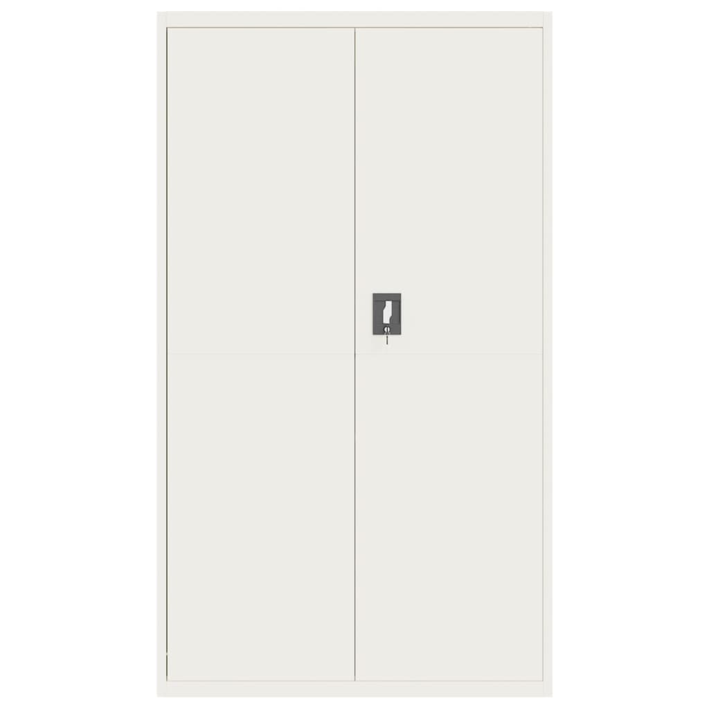 Armadio Classificatore Bianco 105x40x180 cm in Acciaio 339768