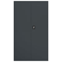 Armadio Classificatore Antracite 105x40x180 cm in Acciaio 339771