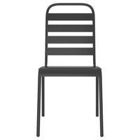 Set da Pranzo da Giardino 3 pz in Acciaio Antracite 3187987