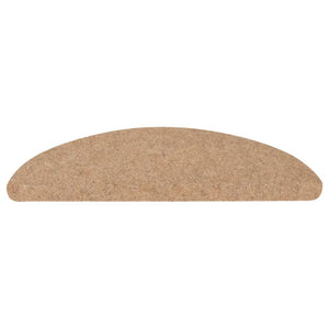 Tappetini Autoadesivi per Scale 10pz Beige 65x22,5x3,5 cm 355251