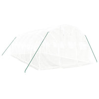 Serra con Telaio in Acciaio Bianco 18 mÂ² 6x3x2 mcod mxl 76773